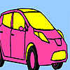 игра Pink personal car coloring