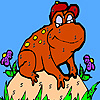 игра Smart frog coloring