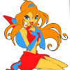 игра Winged Bloom Coloring